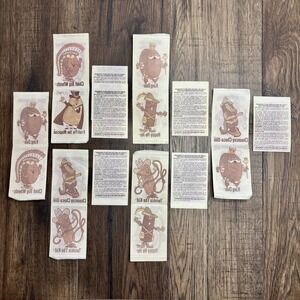 Vintage HOSTESS Snacks/Cakes Shirt "Iron Ons" Lot Of 12 from 1981